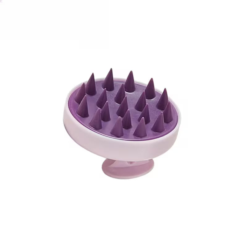 Silicone Hair Brush with Scalp Massage