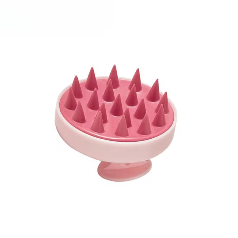 Silicone Hair Brush with Scalp Massage