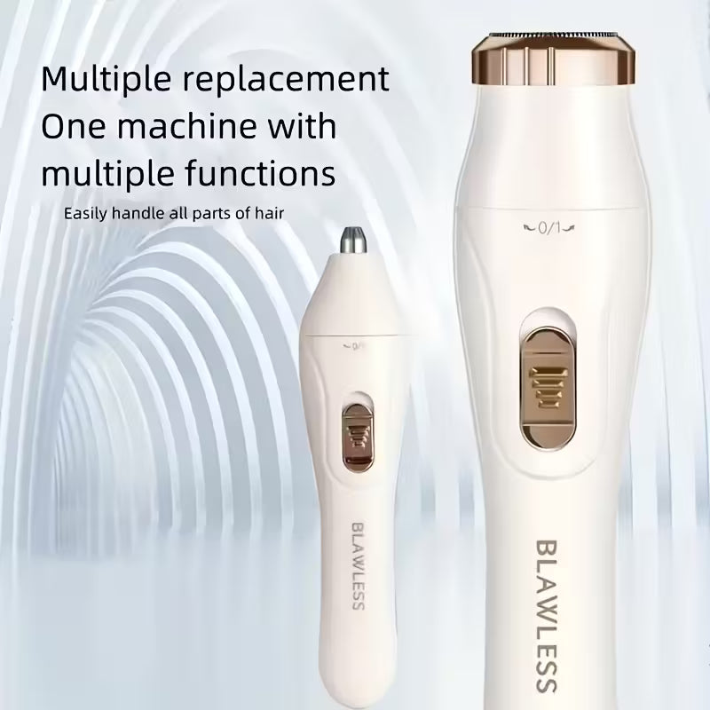 3-in-1 Electric Hair Removal Set – USB Rechargeable Trimmer for Women