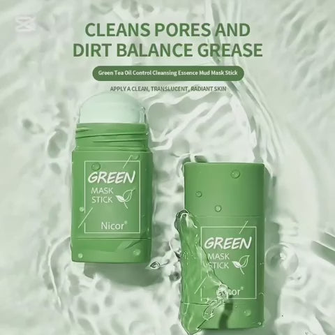 Nicor Green Tea Mud Mask Stick